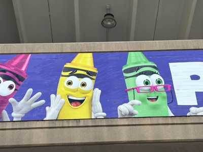 Crayola Custom Sign Photo